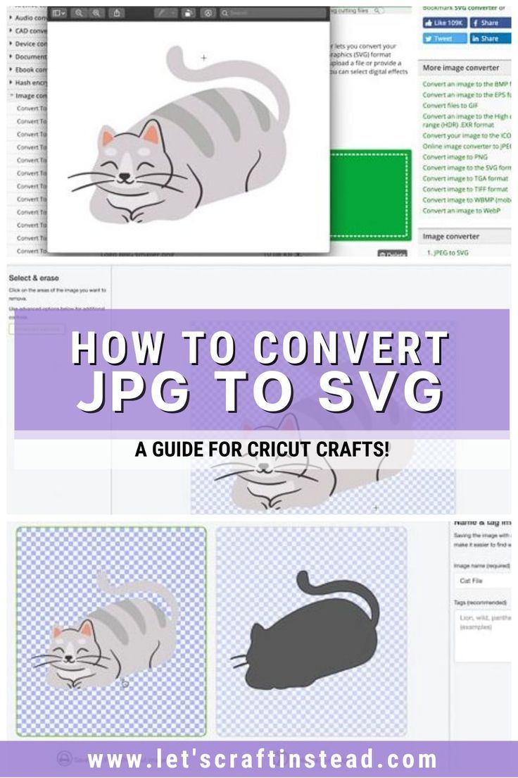 How to Convert JPG to SVG for Cricut Crafts