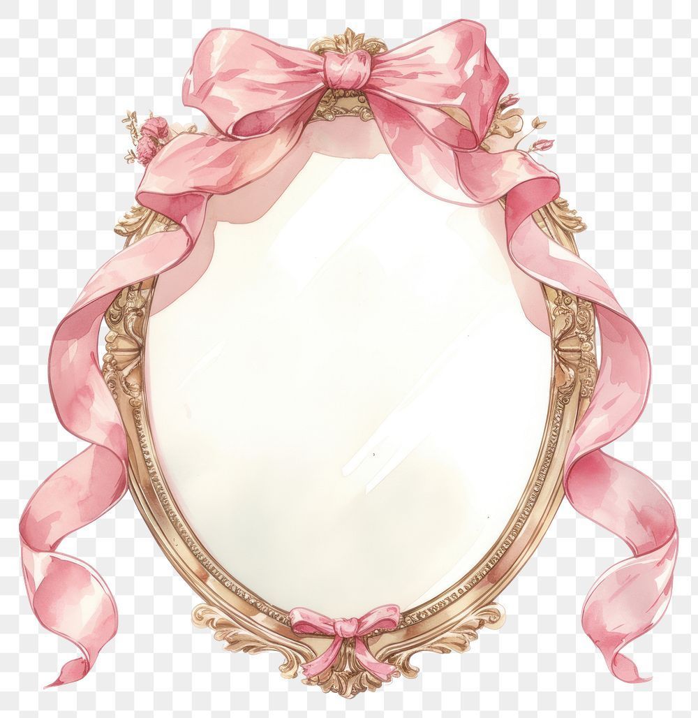 Free PNG of Coquette Vintage Mirror Photography Apparel by Ning