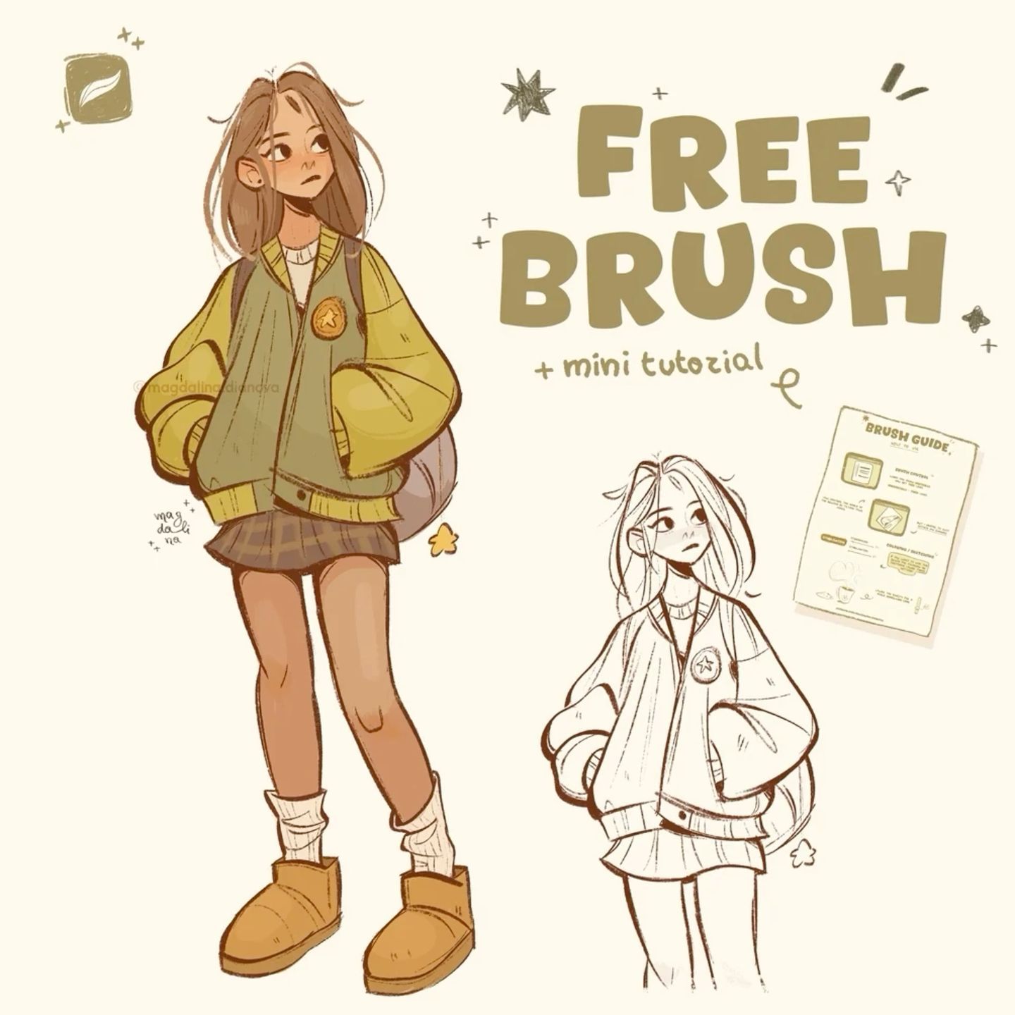 Free Tartine Brush for Procreate ! – LIBRIUM