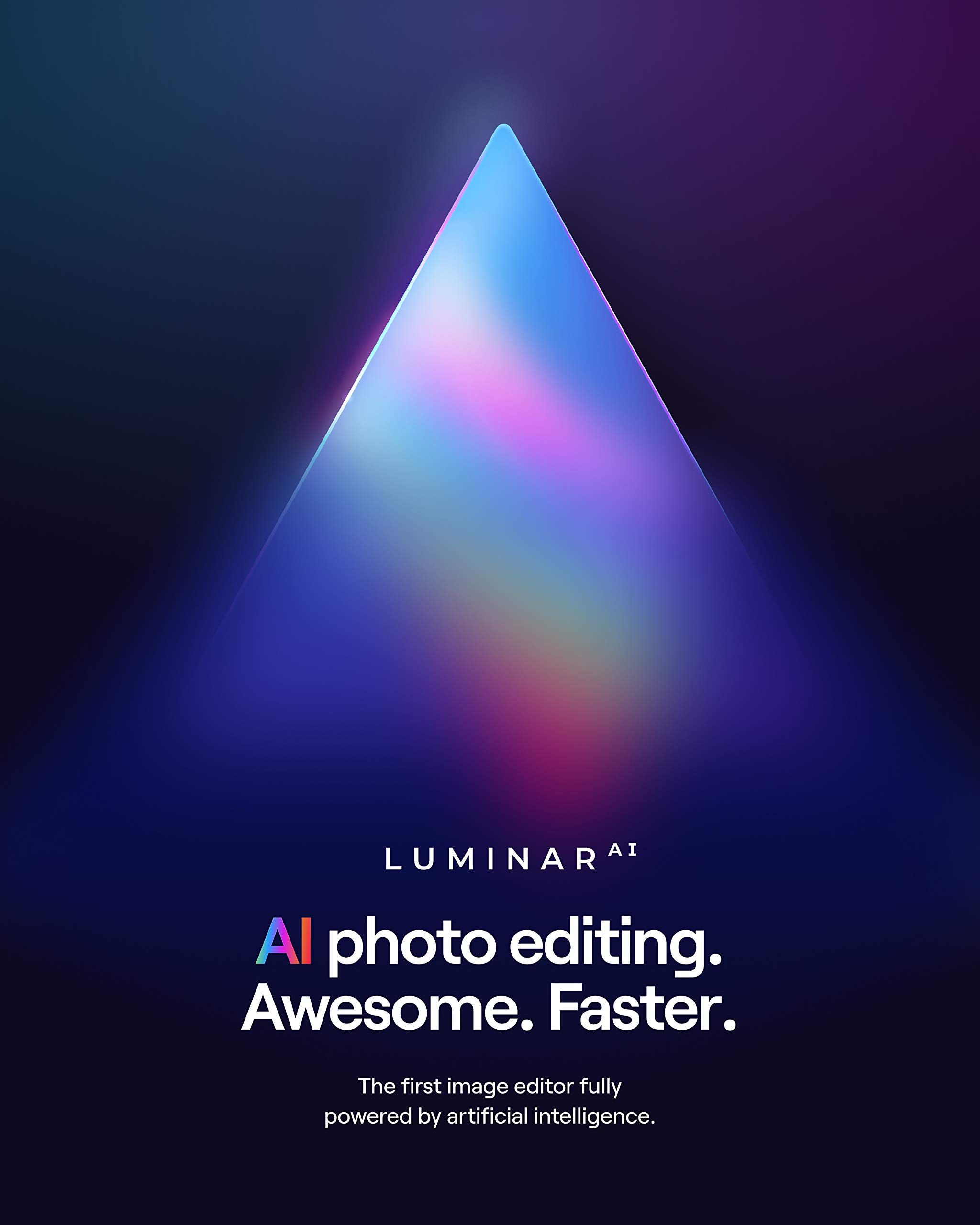 Luminar AI Photo Editing Software – Skylum Software Photo Editor – You Bring the Creative Vision – Powerful AI Brings it to Life – Get the Graphic Design Software for Mac and Windows 10 Pro – 2 seats