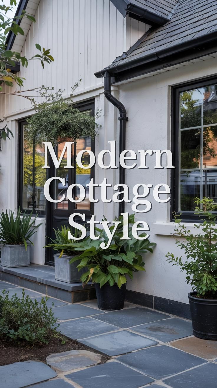 Sleek Modern Cottage Style Tips For Small Cottage House Makeover