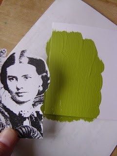 How to Transfer an Image using a technique with acrylic paint – Recycled Crafts