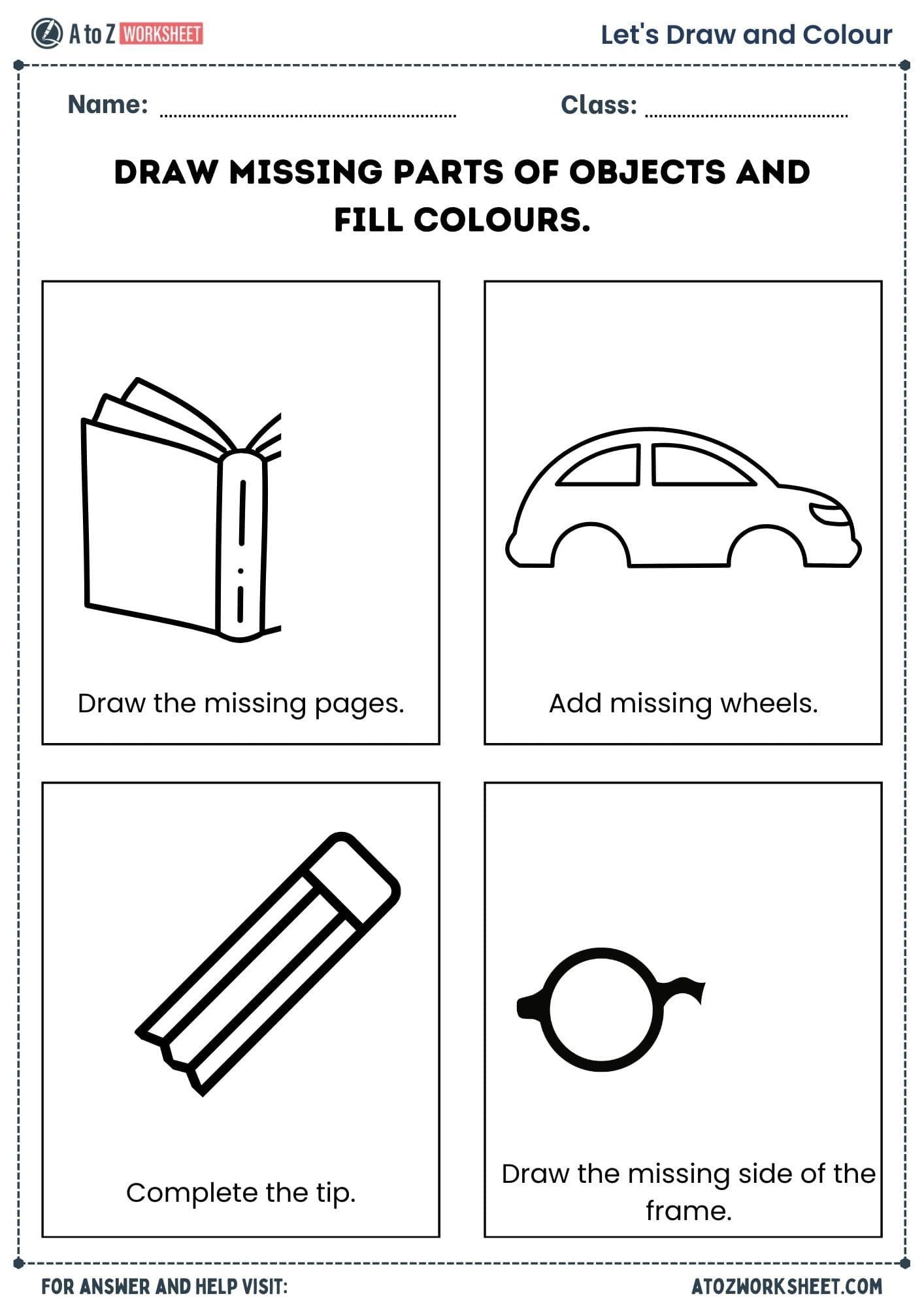 30+ Free LKG Drawing Worksheets