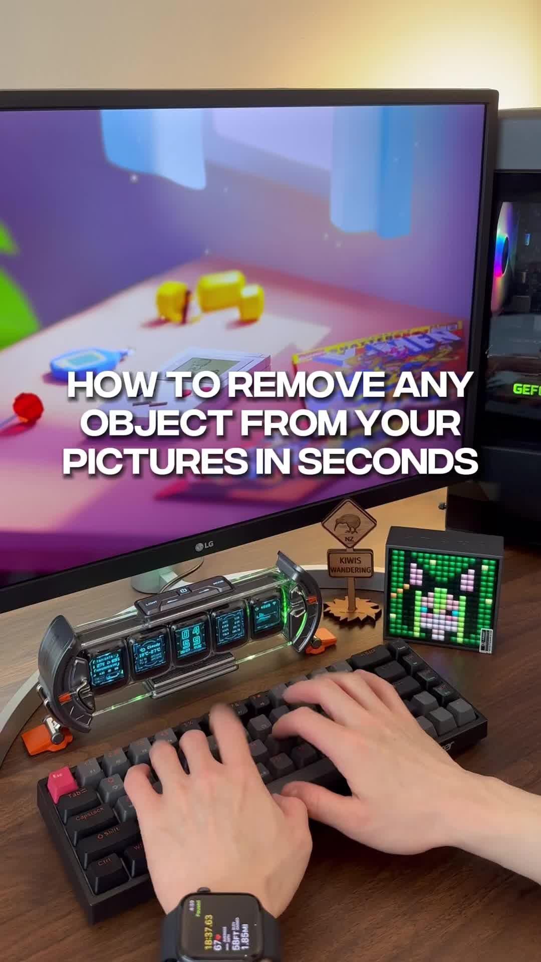 How to remove any object from your pictures in seconds #ai #productivity #aitools #photoediting