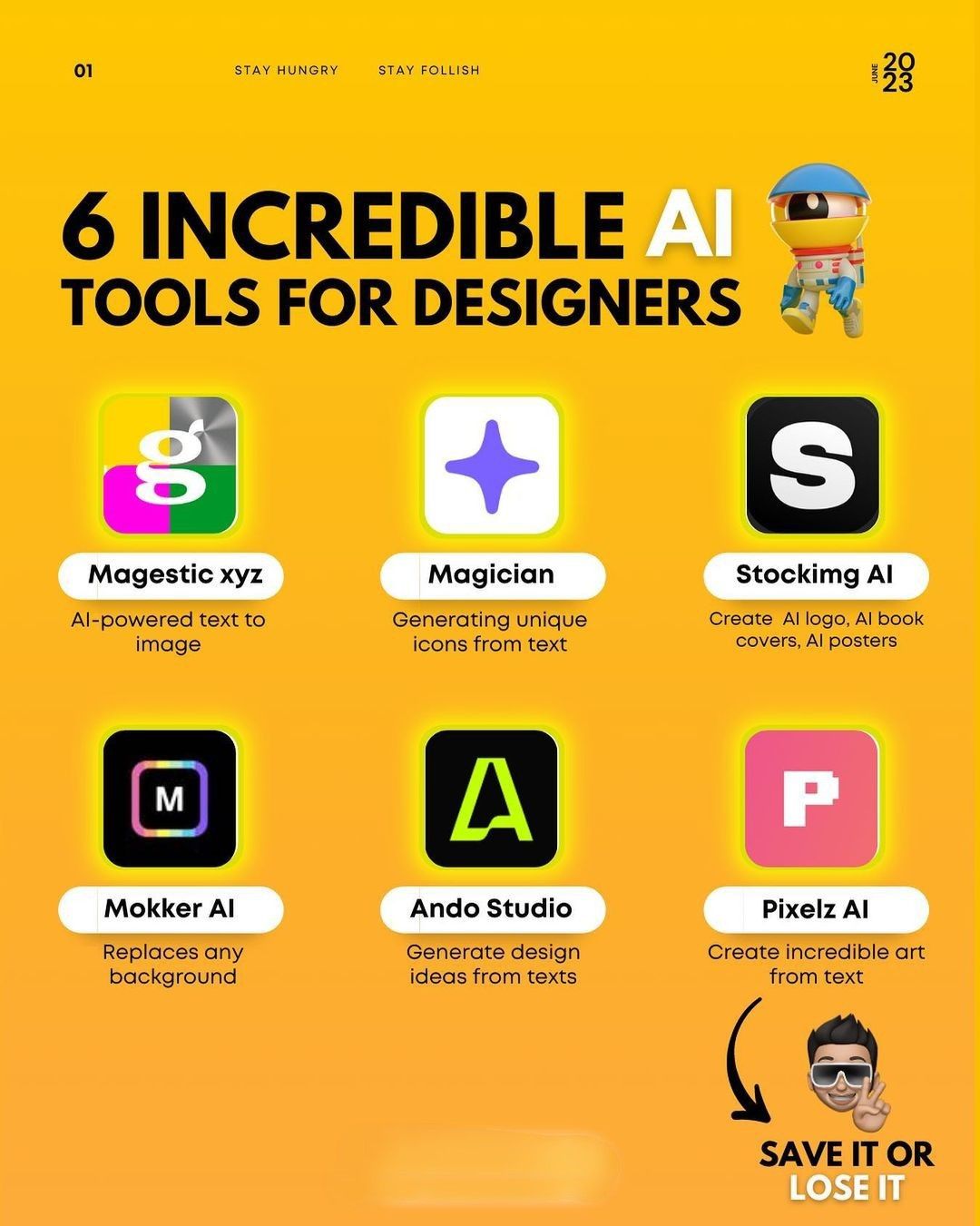 6 Incredible AI tools for designers