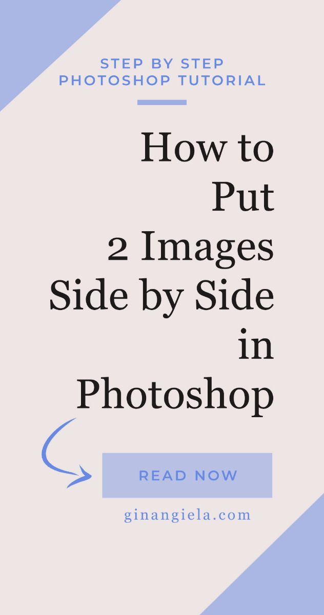 How To Put Two Images Side By Side In Photoshop – 2 QUICK Techniques