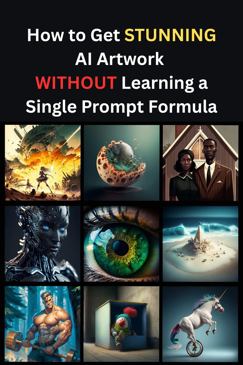 Best AI Art Without Prompts