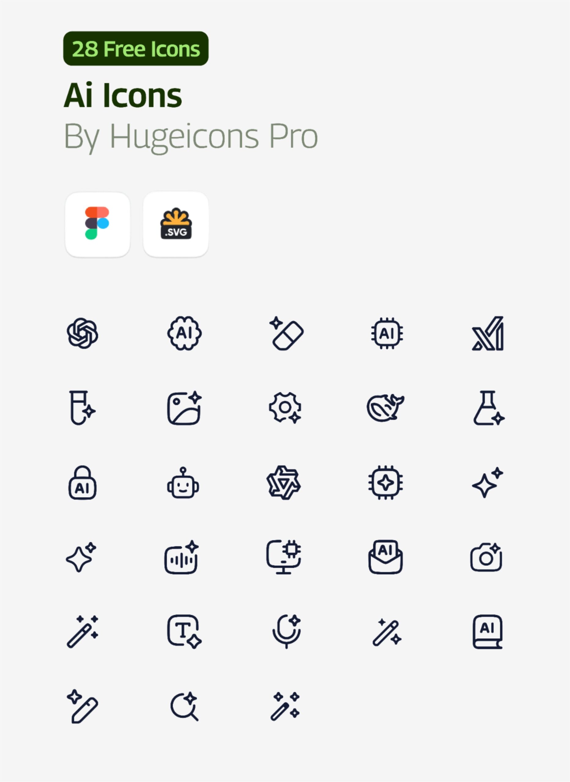 Ai Icons – Free Download ( SVG Icons)