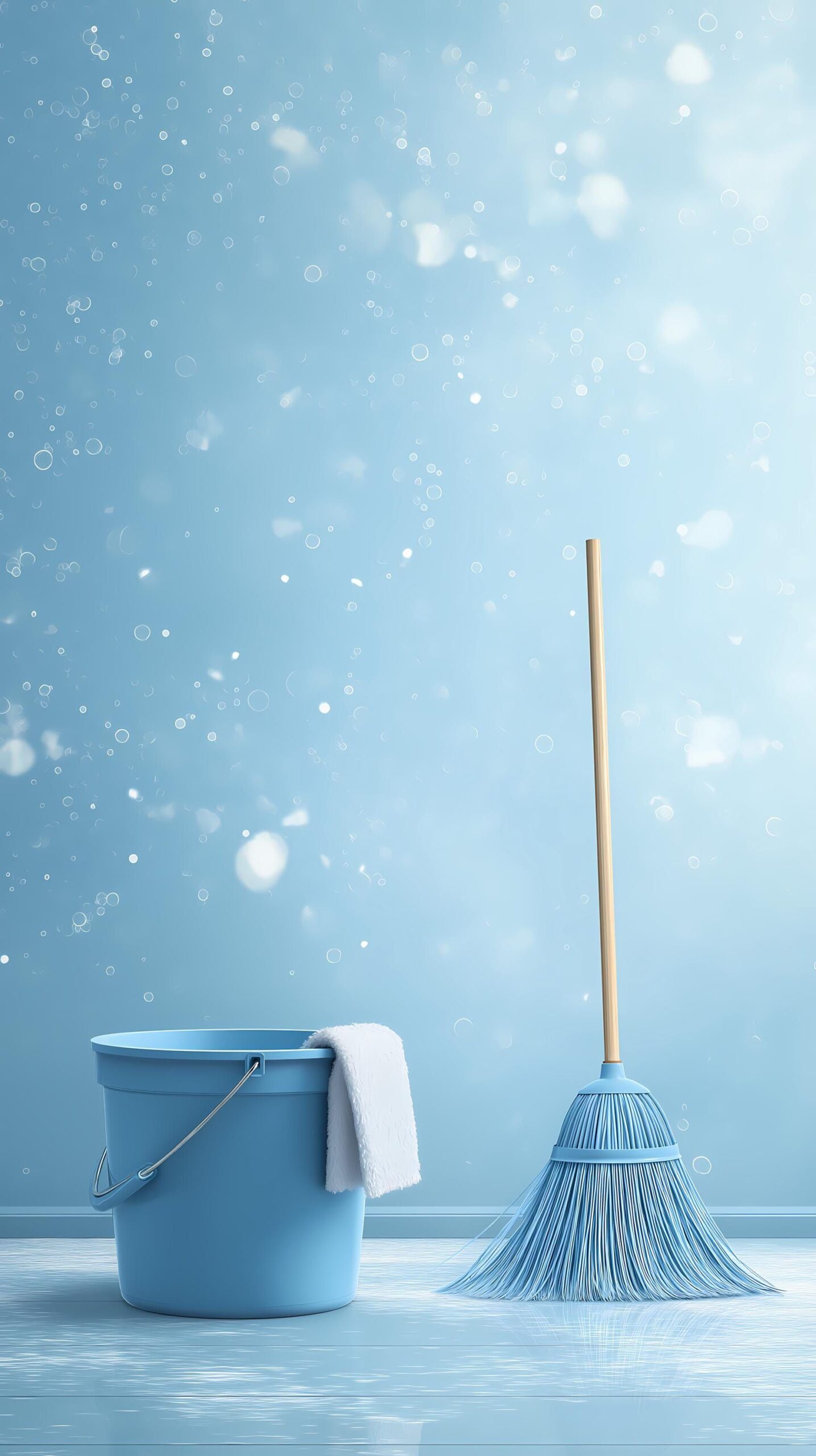 Cleaning Flyer Background Bundle | Soapy Cleaning Template Pack