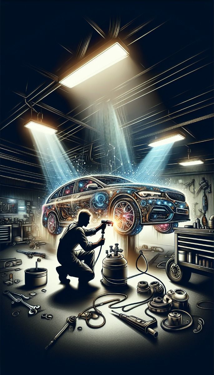 Car repair by AI made