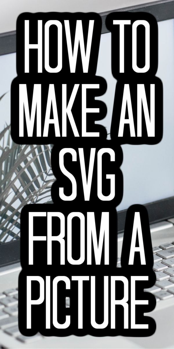 Make an SVG from a Picture