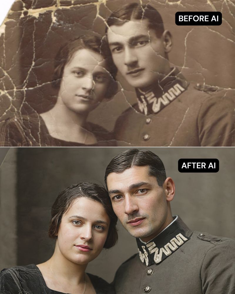 How to use this AI to restore old photos for alt=