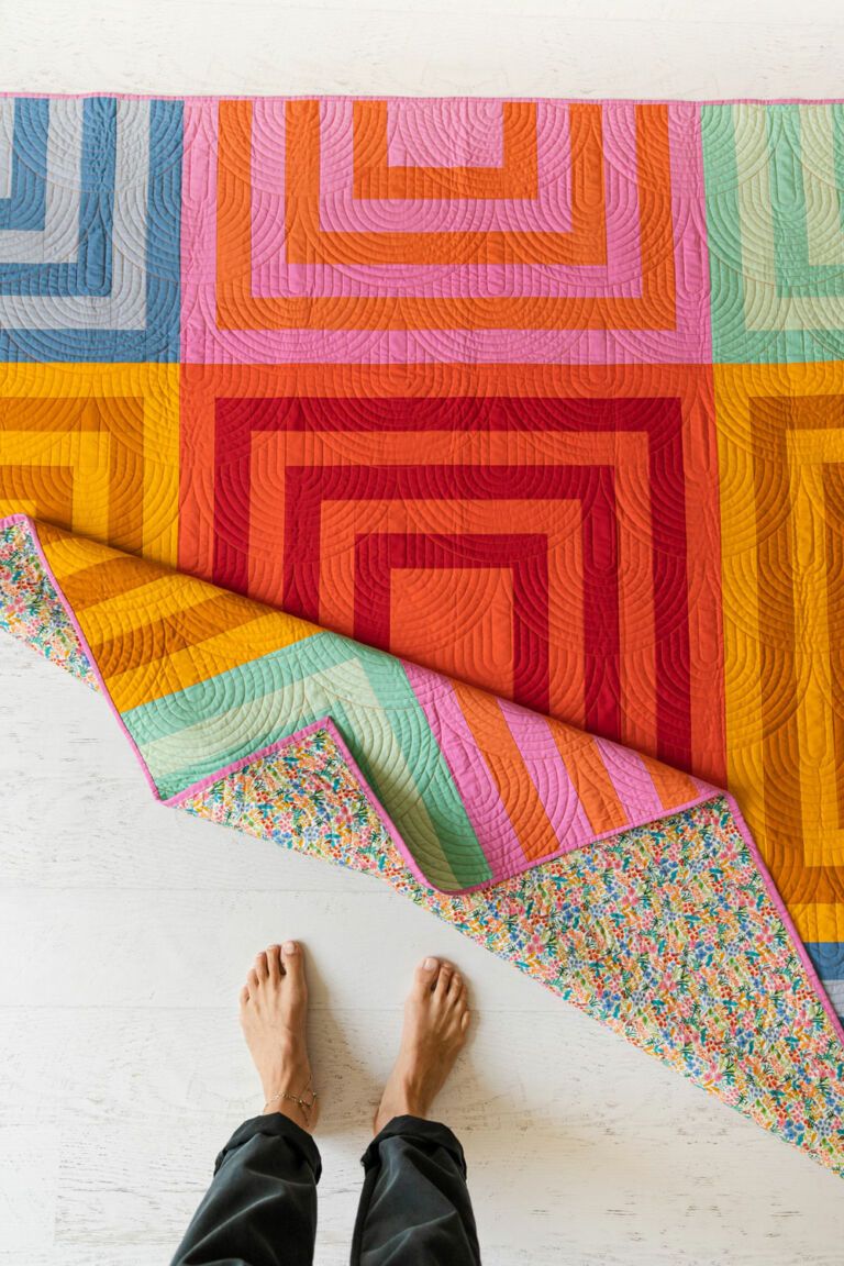 Fireside Quilt Pattern: Color & Layout Variations – Suzy Quilts