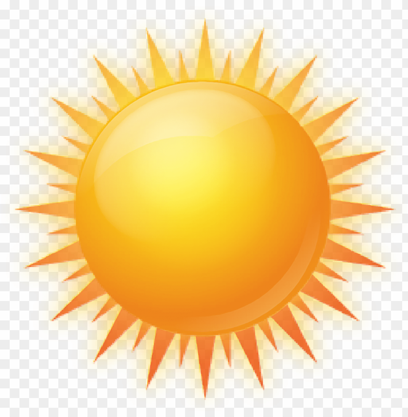 Bright sun with smooth edges PNG | TopPNG