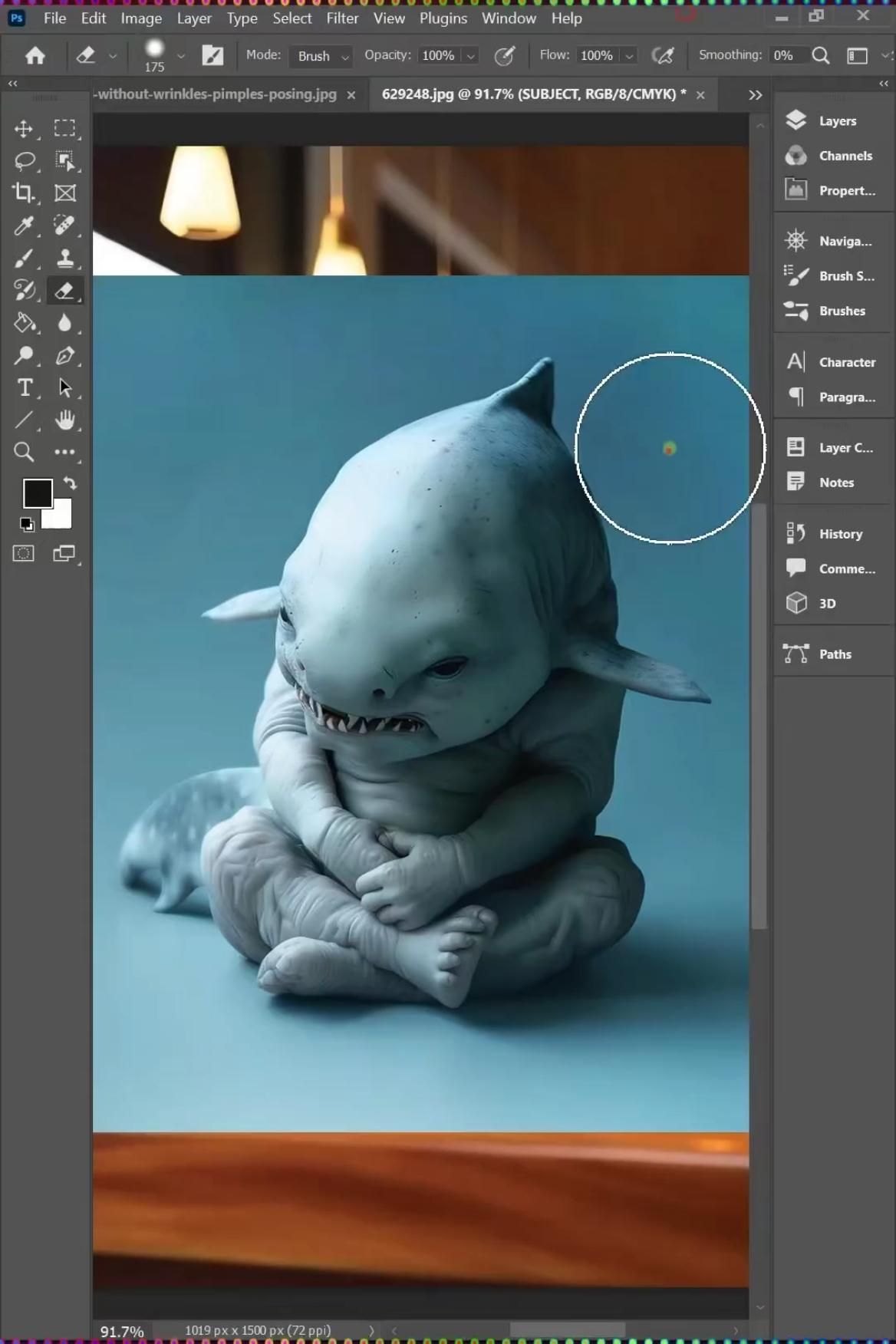 PRO Tip For Extracting Shadows on Color BG in Photoshop 2024