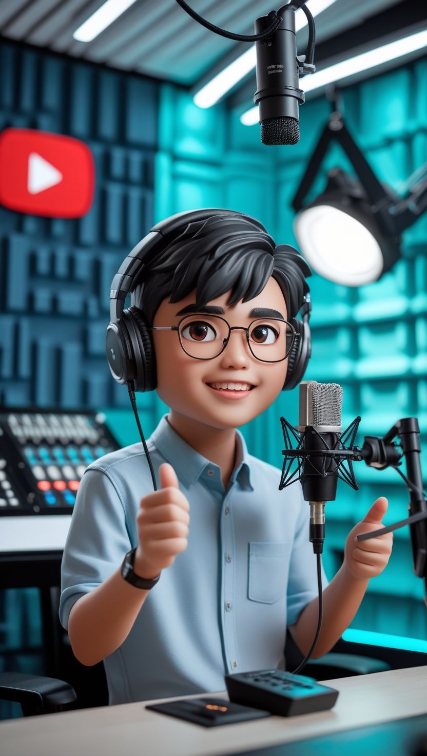 Kelas Pro Bikin Gambar 3D AI