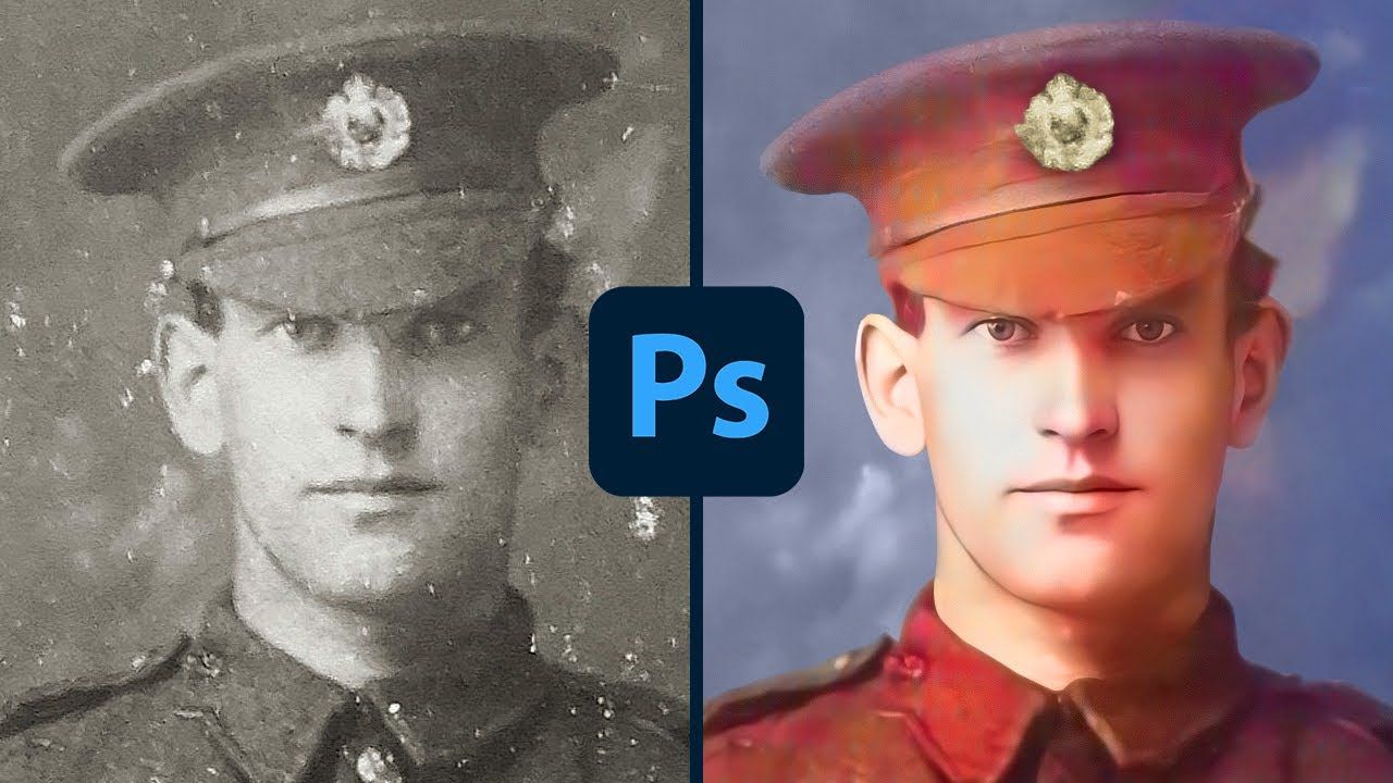 Photoshop’s NEW Ai Photo Restoration Filter is Insane! 🤯