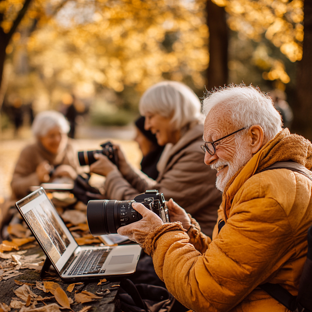 Reducing photography as a therapy for seniors
