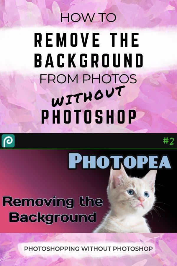 YouTube Tutorial | No Photoshop Required | How to Remove the Background from your Images for FREE