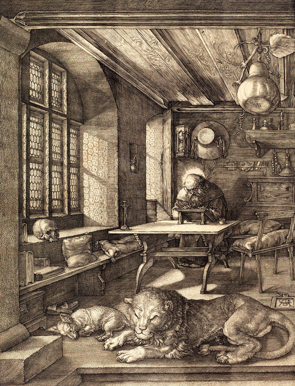Albrecht Durer Master Print : Saint Jerome in His Study 1514 Giclee Fine Art Reproduction – Etsy