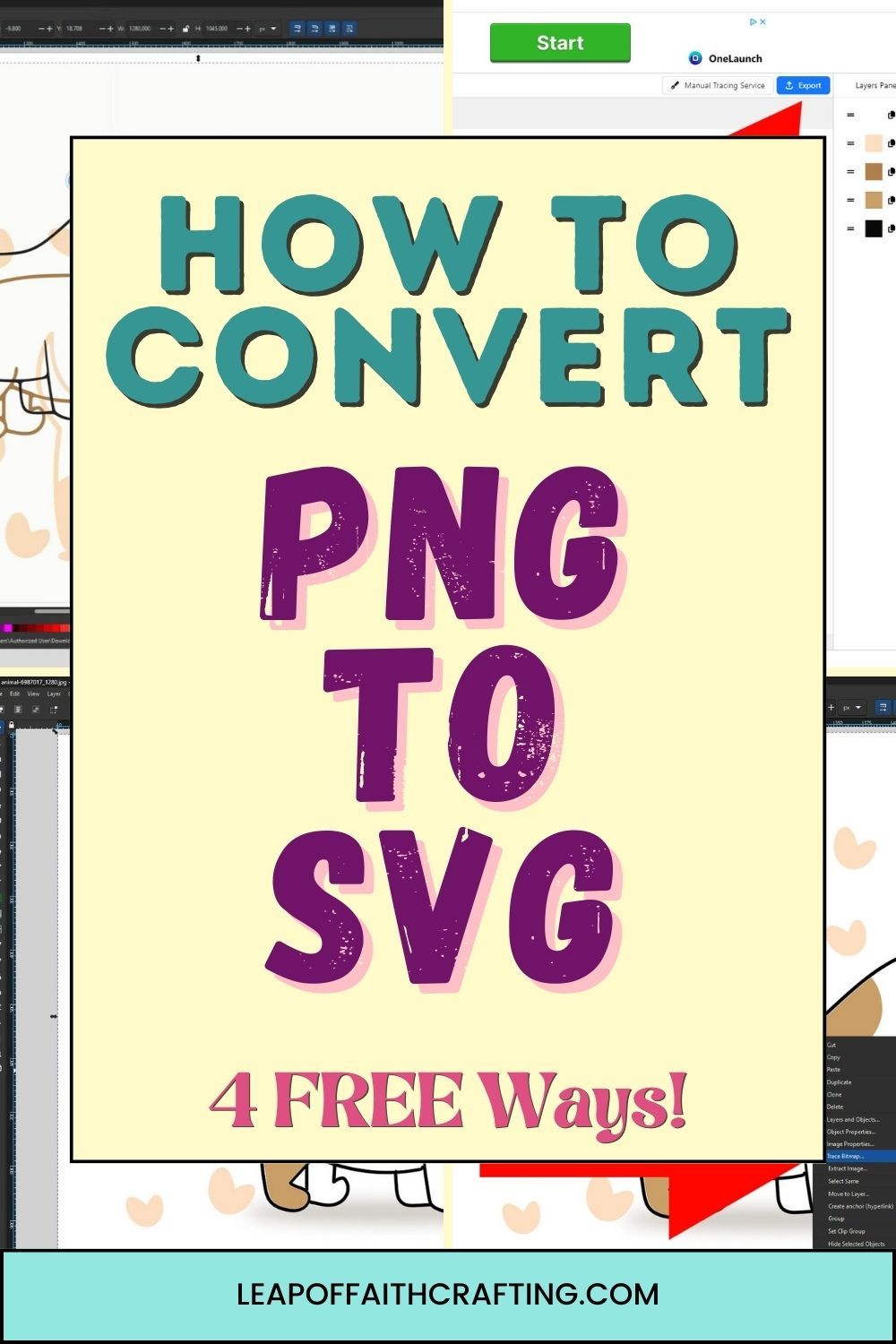 How to Convert PNG to SVG: 3 FREE Online Ways!