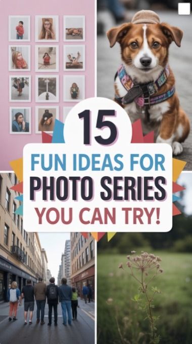 15 Fun Photo Series Ideas You Can Try
