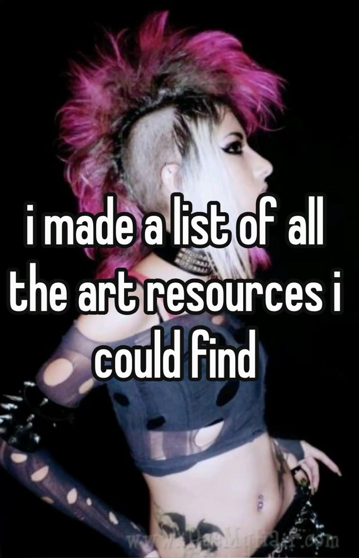 i made a list of art resources that anyone can use!