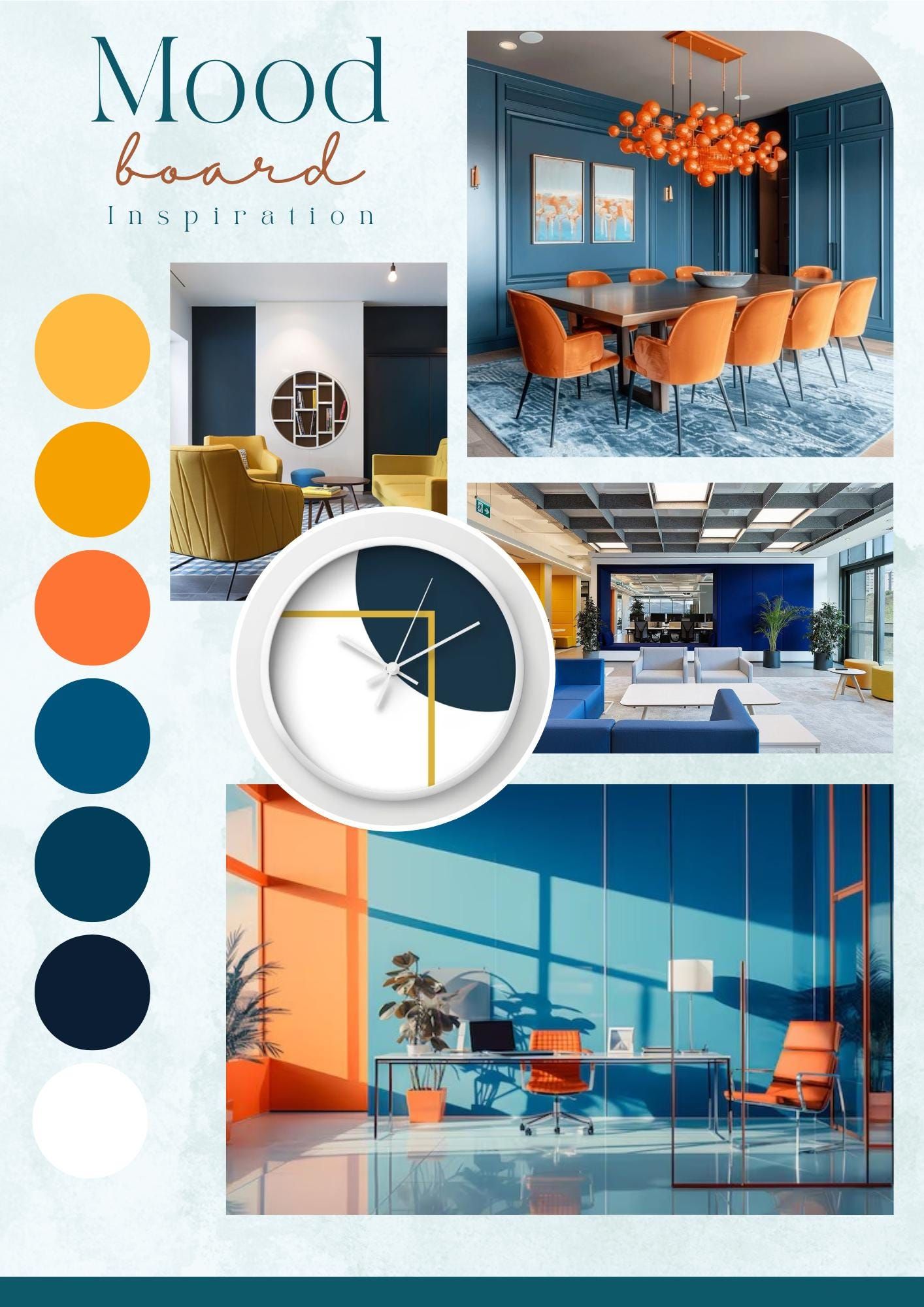 Canva template, Moodboard template, Aesthetic moodboard