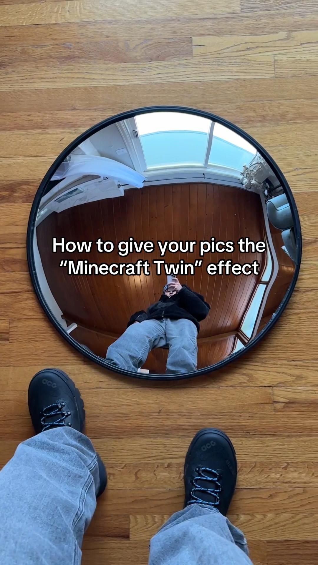 How to give your pics the “Minecraft Twin” effect
