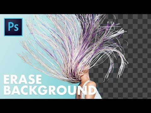 Fast & POWERFUL Way to Erase a Background in Photoshop! (Background Eraser Tool in Photoshop)