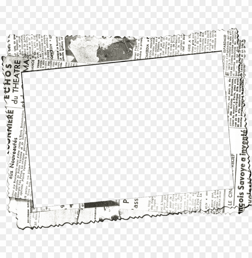 Free download | HD PNG ftestickers frame borders newspaper vintage retro newspaper transparent frame PNG transparent with Clear Background ID 177858 |