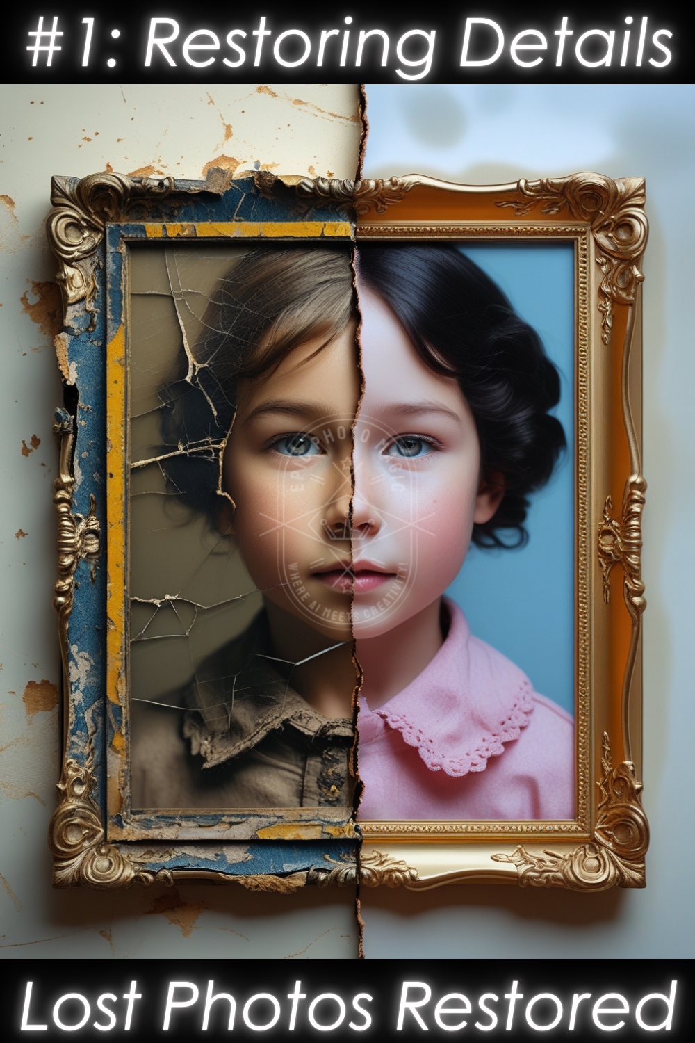 🔥 “AI Restores 20 Faded Photos! Unbelievable Before & After Transformations! 🖼✨”