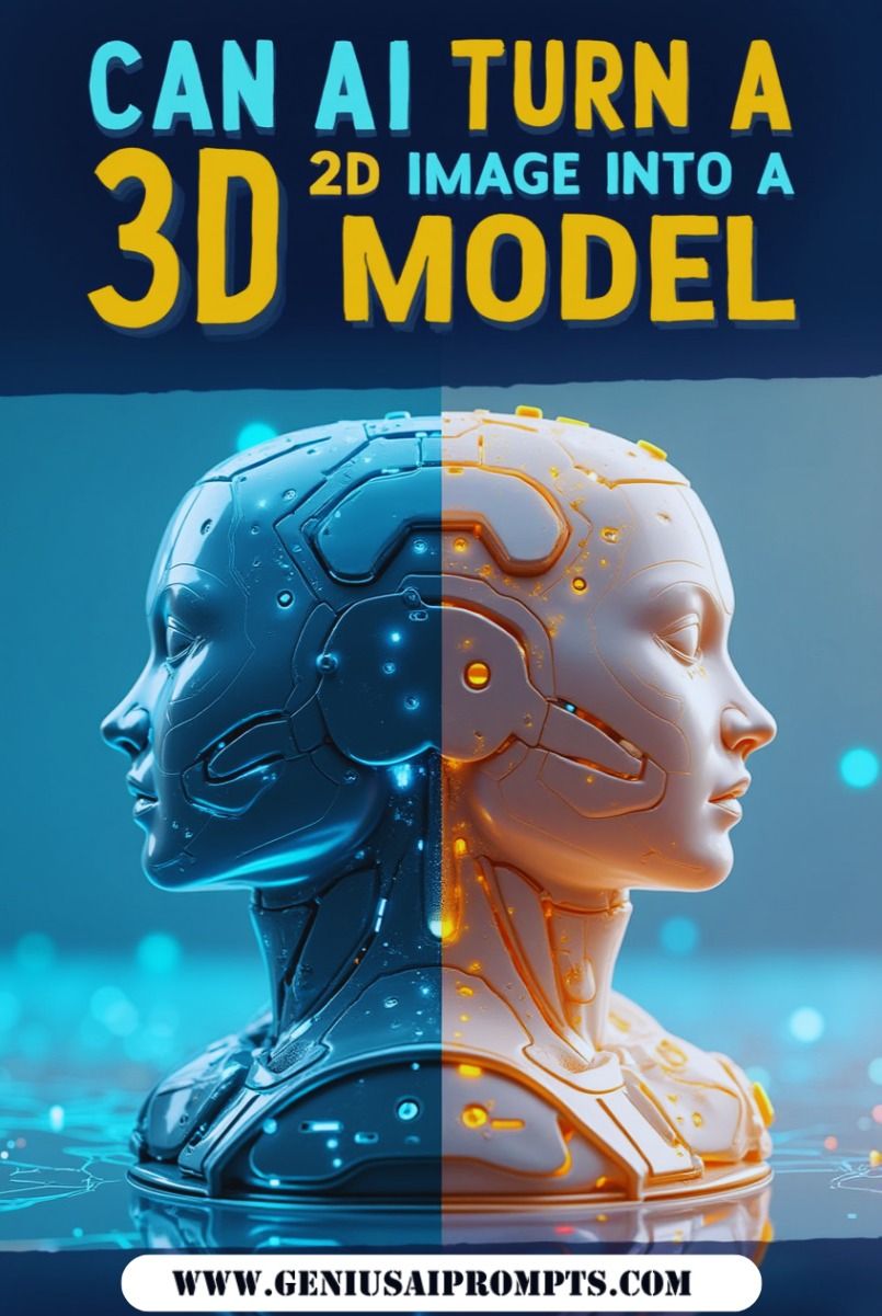 Can AI Turn a 2D Image Into a 3D Model?