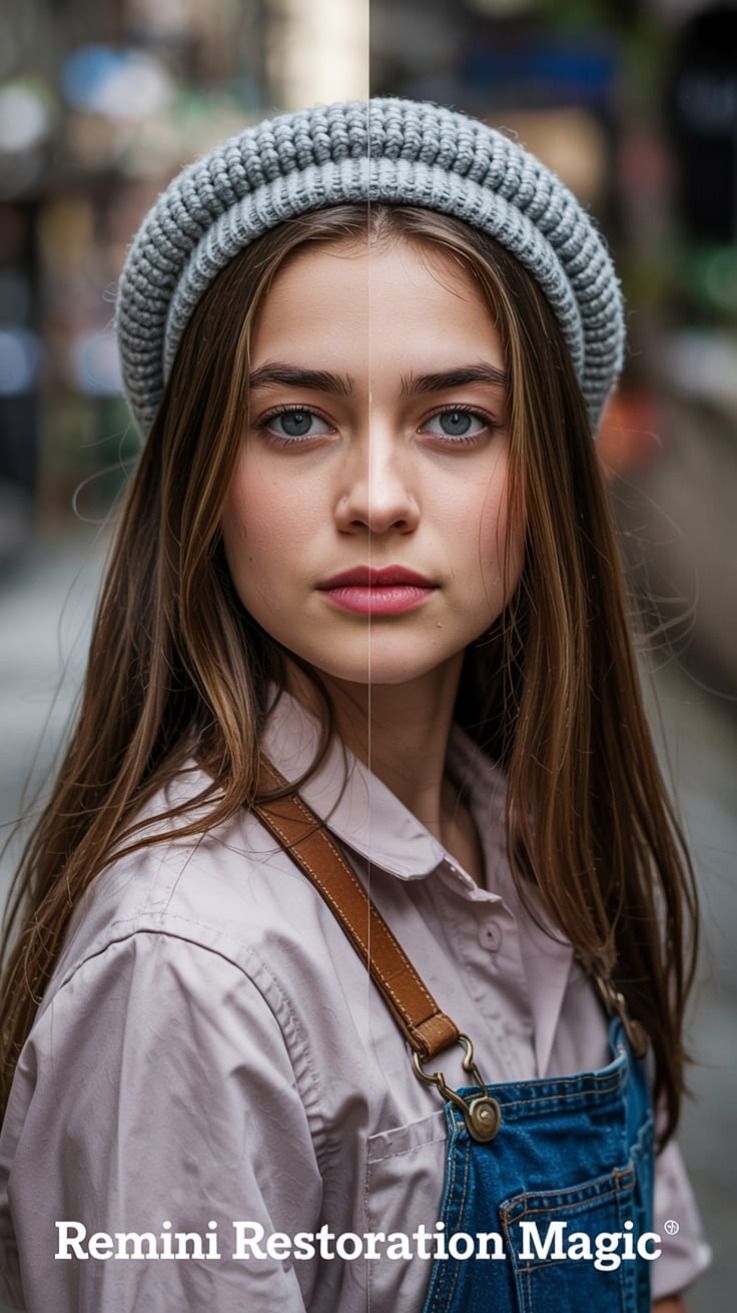 Remini Before & After: Photo Restoration Magic