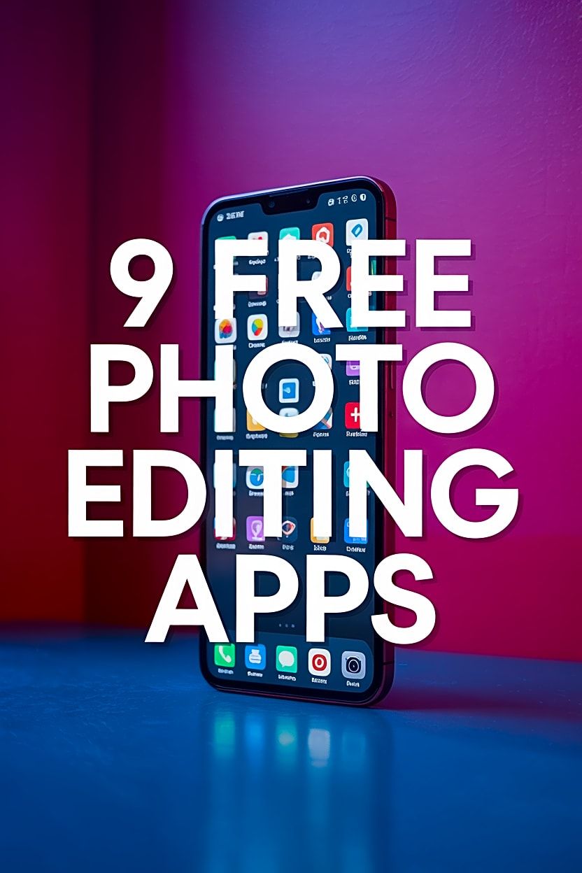 9 Free Photo Editing Apps You’ll Actually Love Using