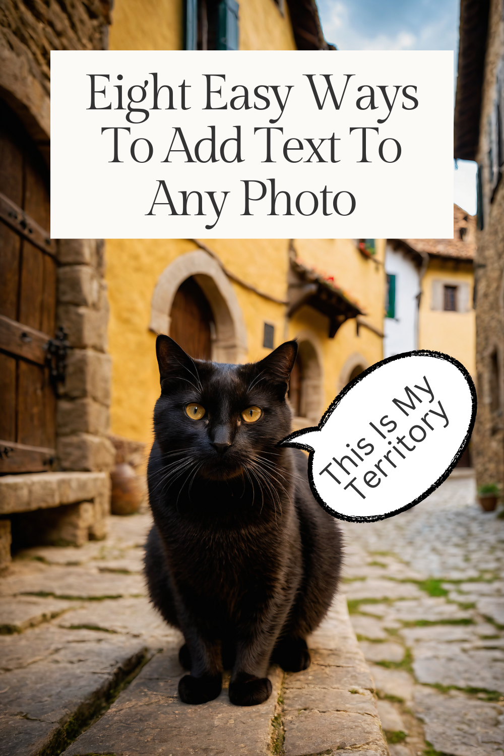 Eight Easy Ways To Add Text To A Photo