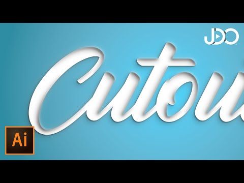 How to create Paper Cutout Effect – Illustrator Tutorials
