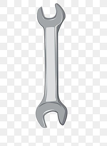 Wrench Illustration Vector Art PNG, Cartoon Silver Wrench Illustration, Wrench Clipart, Silver Wrench, Cartoon Wrench PNG Image For Free Download