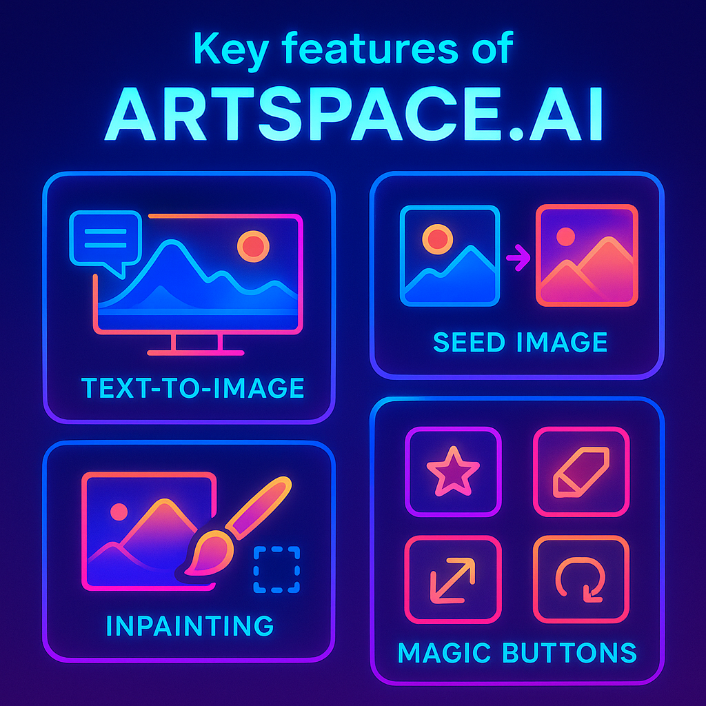 Transform AI art creation using advanced tools at Artspace.