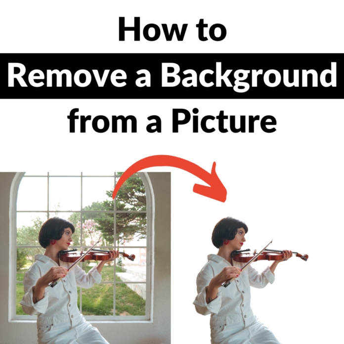 How to Remove a Background from a Picture