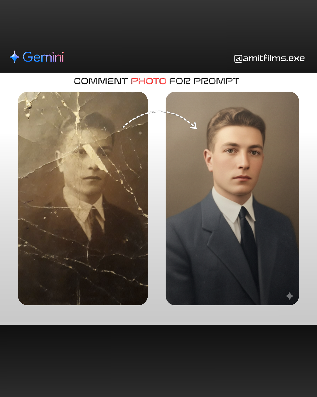 📸 Comment “PHOTO” to get your personal AI prompt!