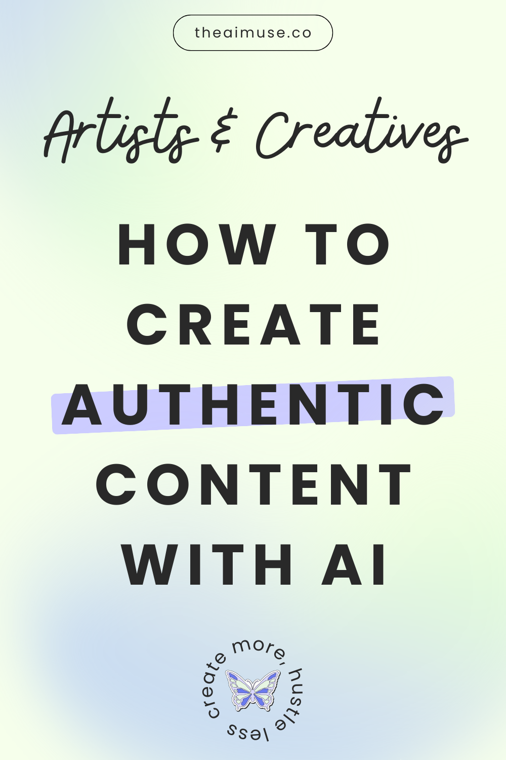 YES, you can use AI and still run an authentic creative business!