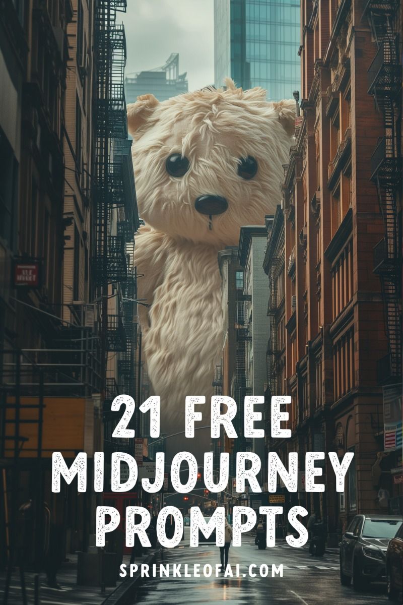 21 Free Midjourney Prompts – Daily Prompt Challenge – Sprinkle of AI