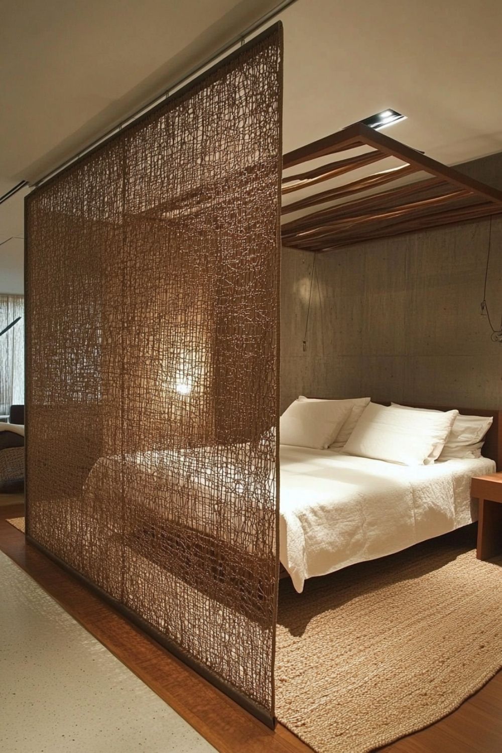 Modern Bedroom Divider Design Ideas