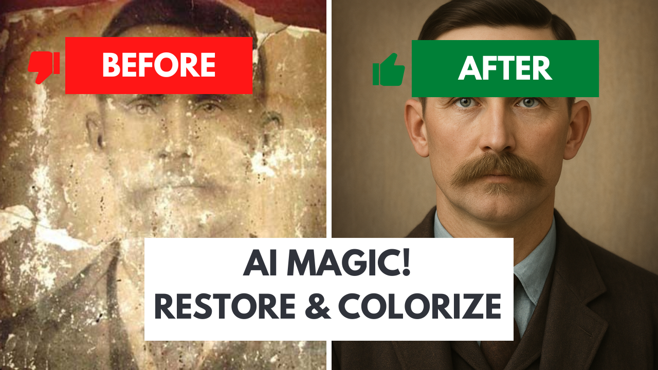 How ChatGPT Brought My 100 Year Old Photos Back to Life!