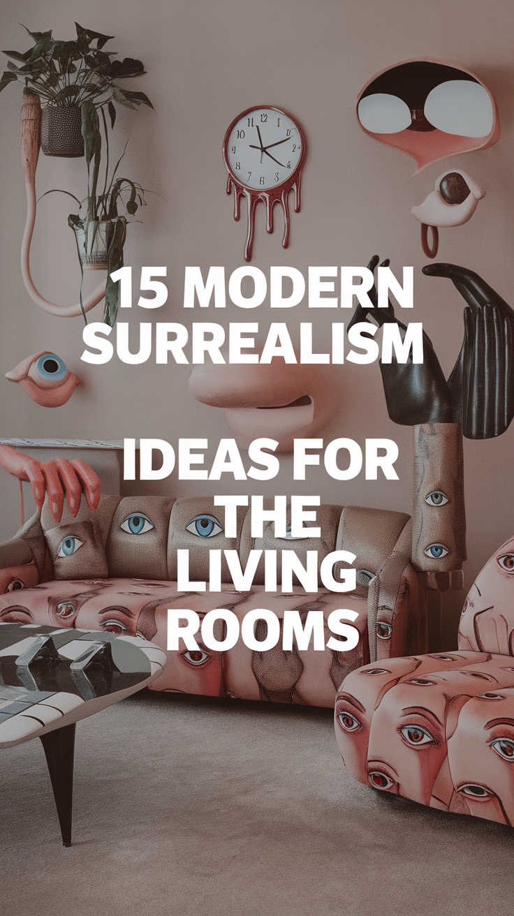 15 Awesome Modern Surrealism Ideas for Your Living Room