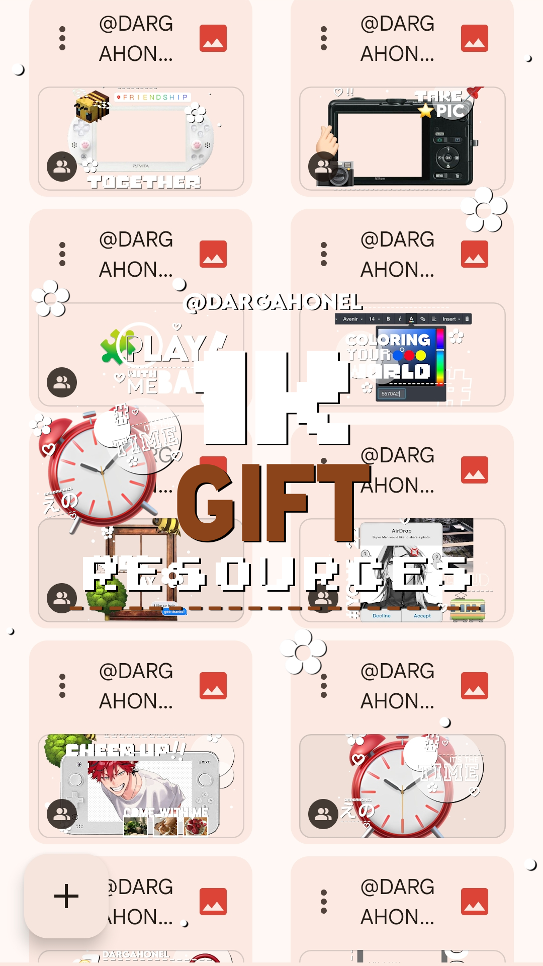 𝟭𝗞 ׅ𝙶꯭𝙸꯭𝙵꯭𝚃 ֹ﹗🔖 Some png resources i made without a background, Read the rules please