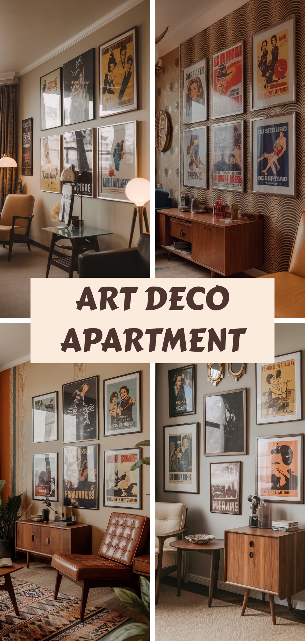 Glamorous Art Deco Apartment Ideas for Vintage Decor