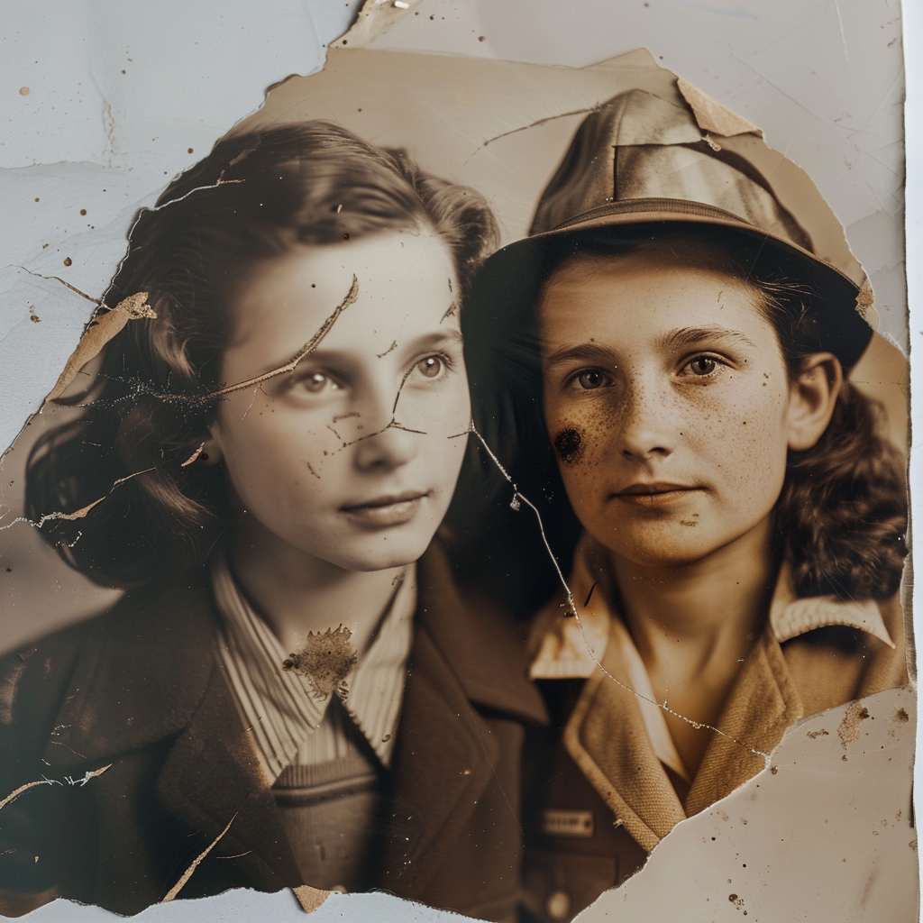 How AI Transforms Old Photographs into Pristine Images (Stories about AI)