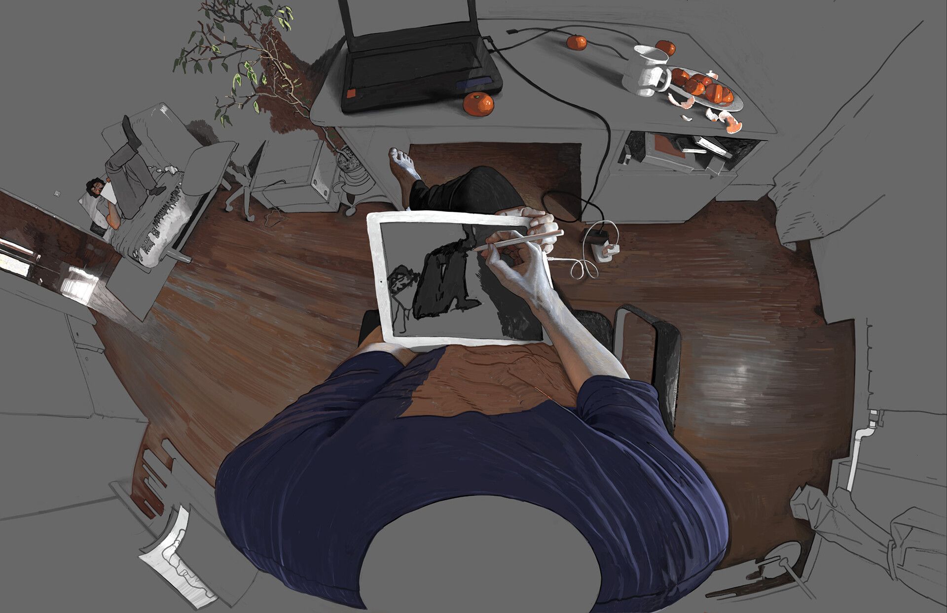 Self isolation, Andrey Surnov